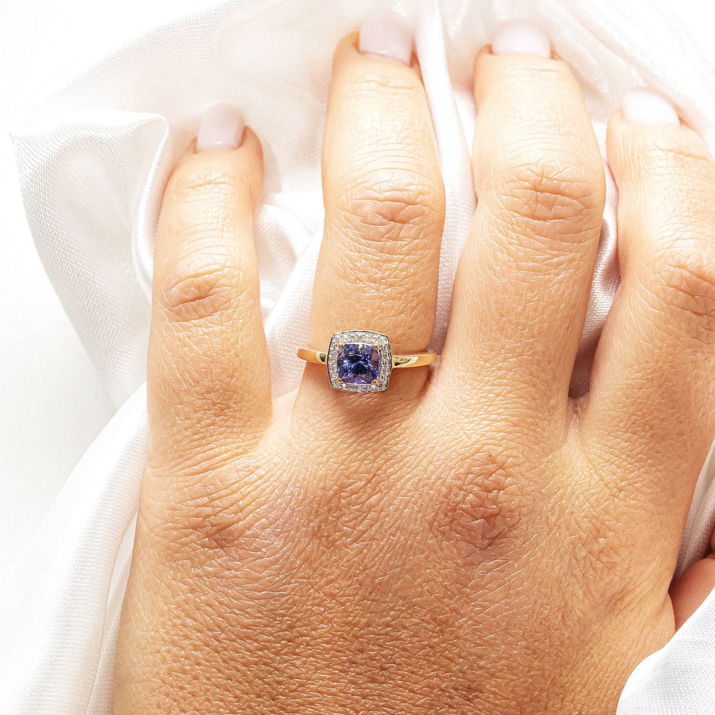 Ring 585/- Gold Brillant 1,09ct