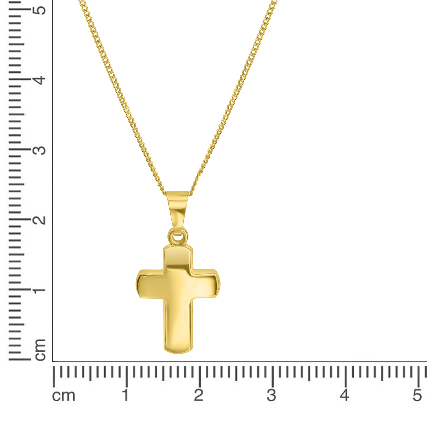 Halskette Panzerkette 333/- Gold 38,0cm ohne Stein