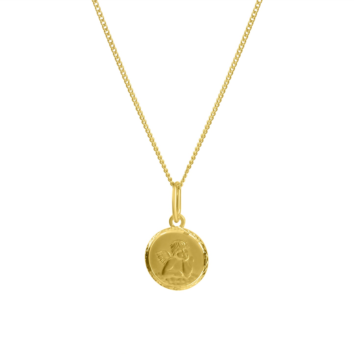 Halskette Panzerkette 333/- Gold 38,0cm ohne Stein