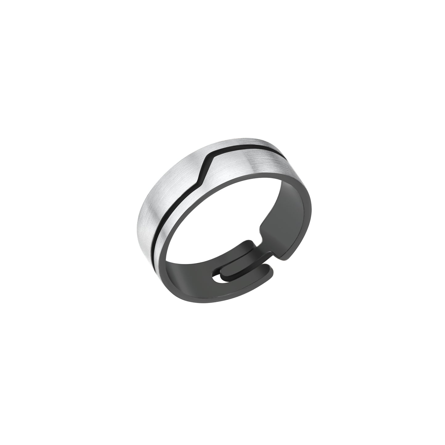 Ring 925/- Sterling Silber oxidiert
