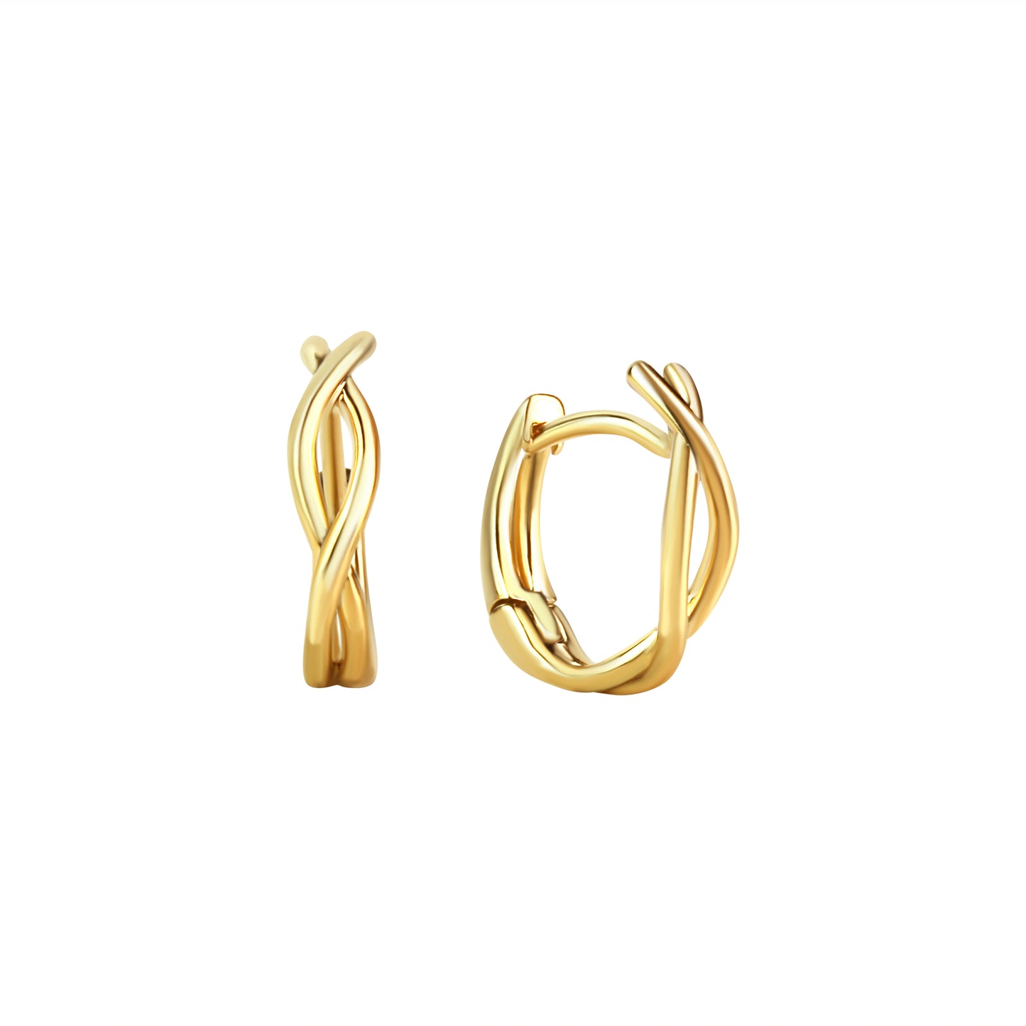 Creolen 333/- Gold 1,2cm