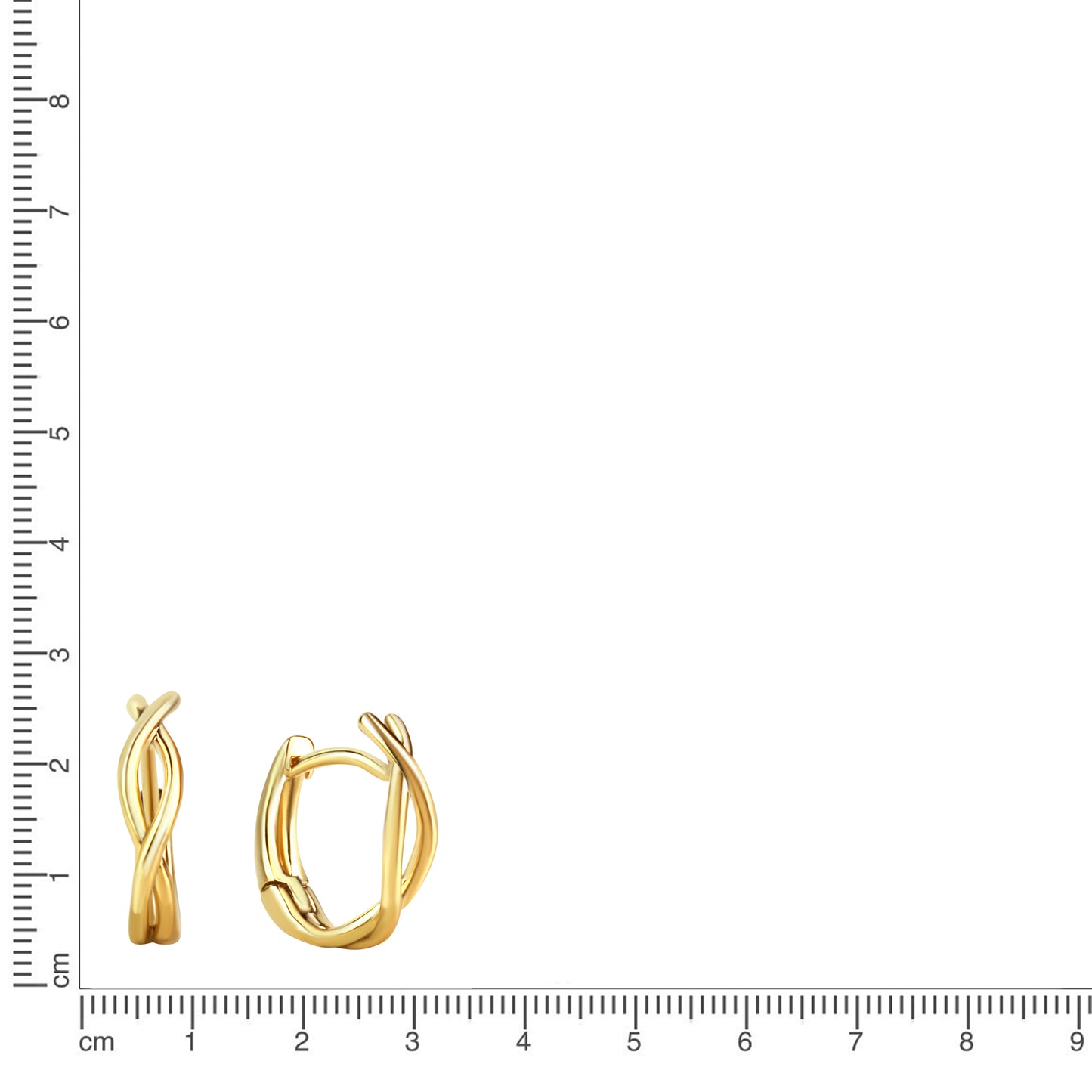Creolen 333/- Gold 1,2cm