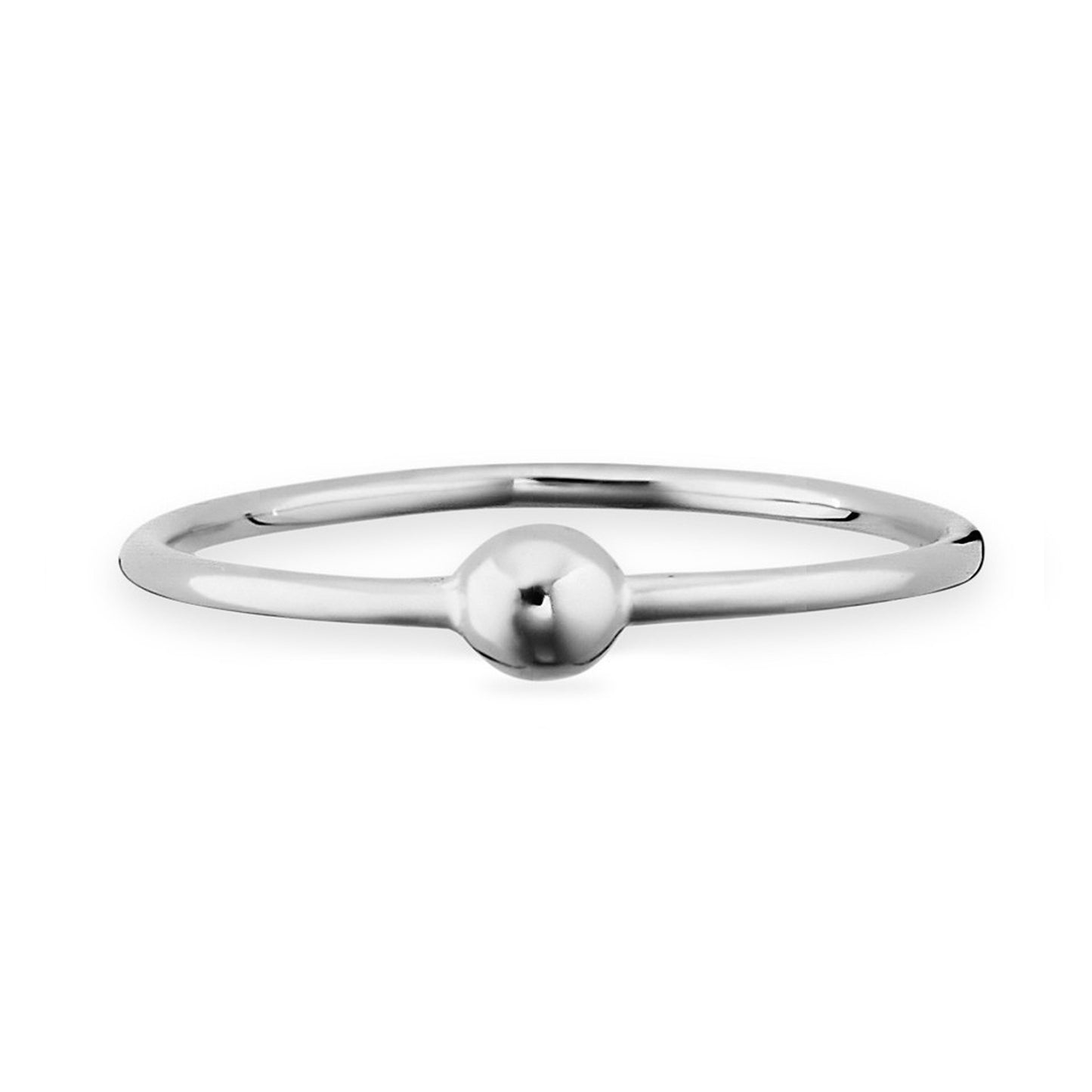 cai Ring 925/- Sterling Silber rhodiniert ohne Stein