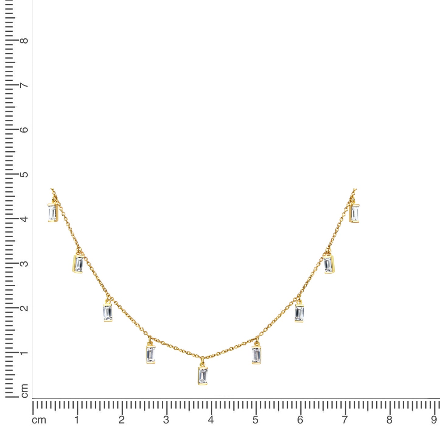 Kette Ankerkette 925/- Sterling Silber vergoldet 45,0cm