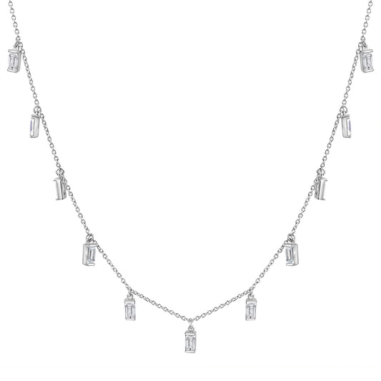 Kette Ankerkette 925/- Sterling Silber rhodiniert 45,0cm