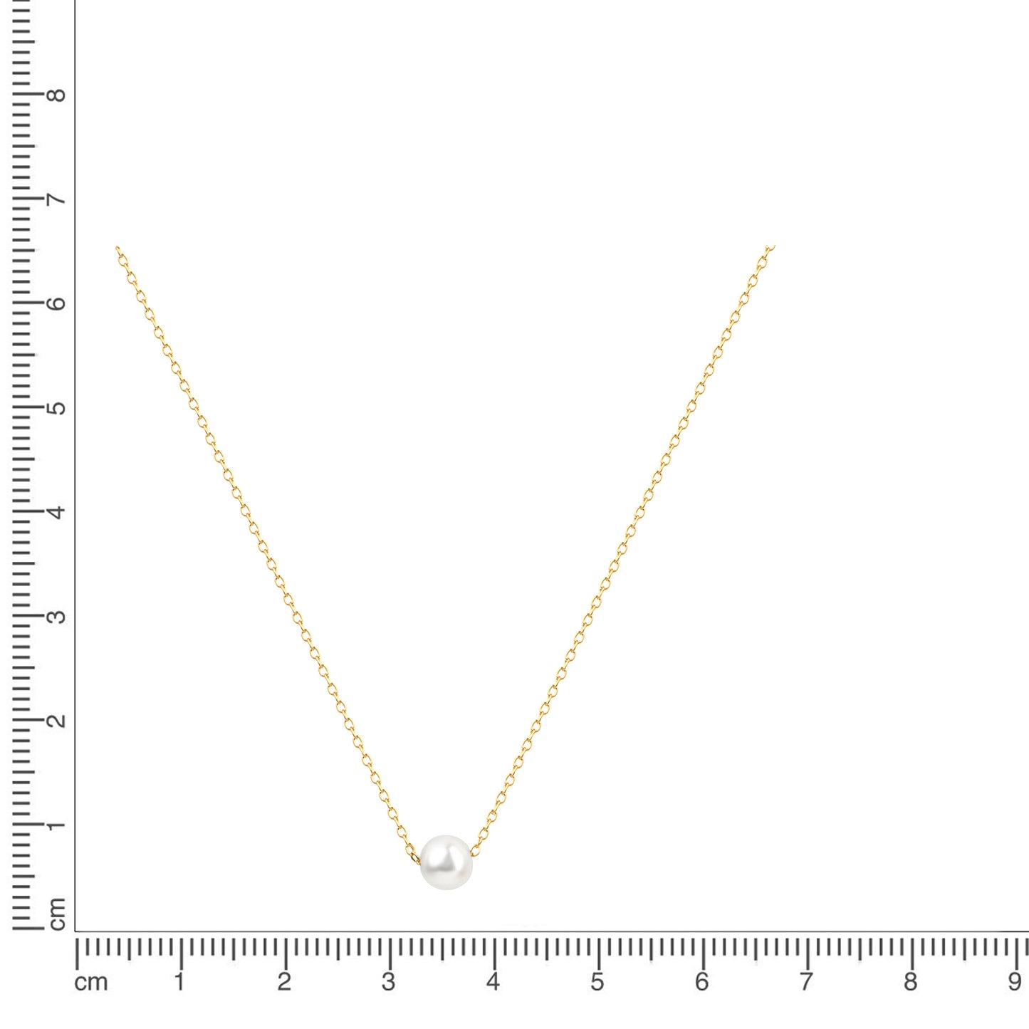 Kette Ankerkette 925/- Sterling Silber vergoldet 47,0cm