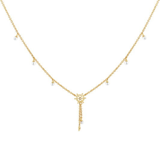 Kette Ankerkette 925/- Sterling Silber vergoldet 45,0cm