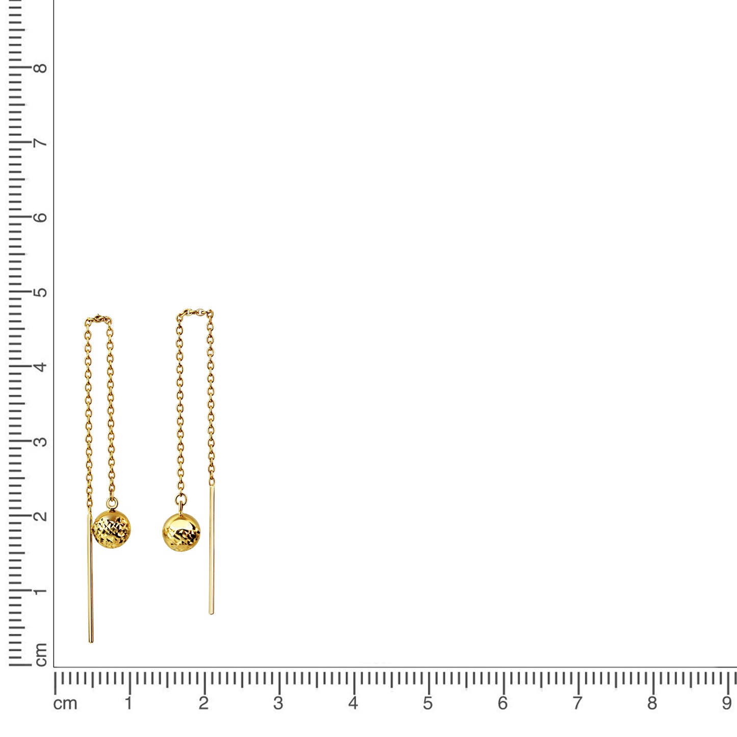 Ohrhänger 375/- Gold 0,9cm