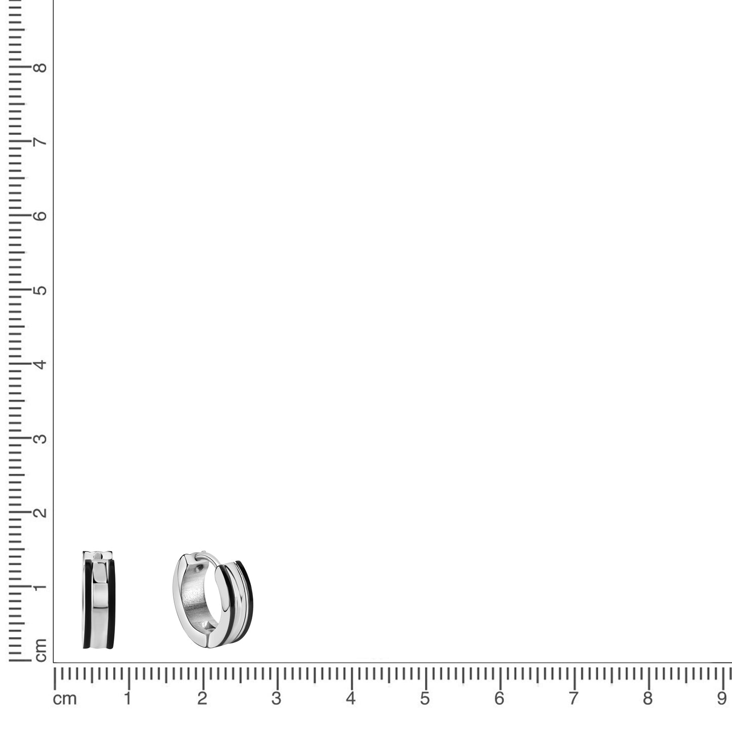 Creolen Edelstahl 1,3cm
