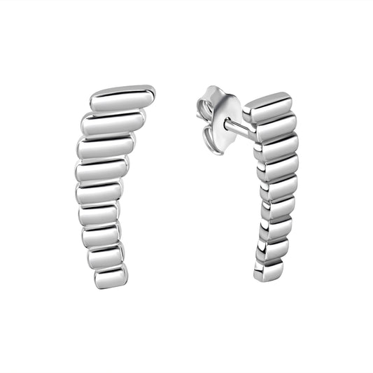 Ohrstecker 925/- Sterling Silber Rhodiniert 1,8cm