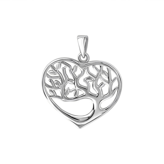 Anhänger 925/- Sterling Silber rhodiniert 2,8cm