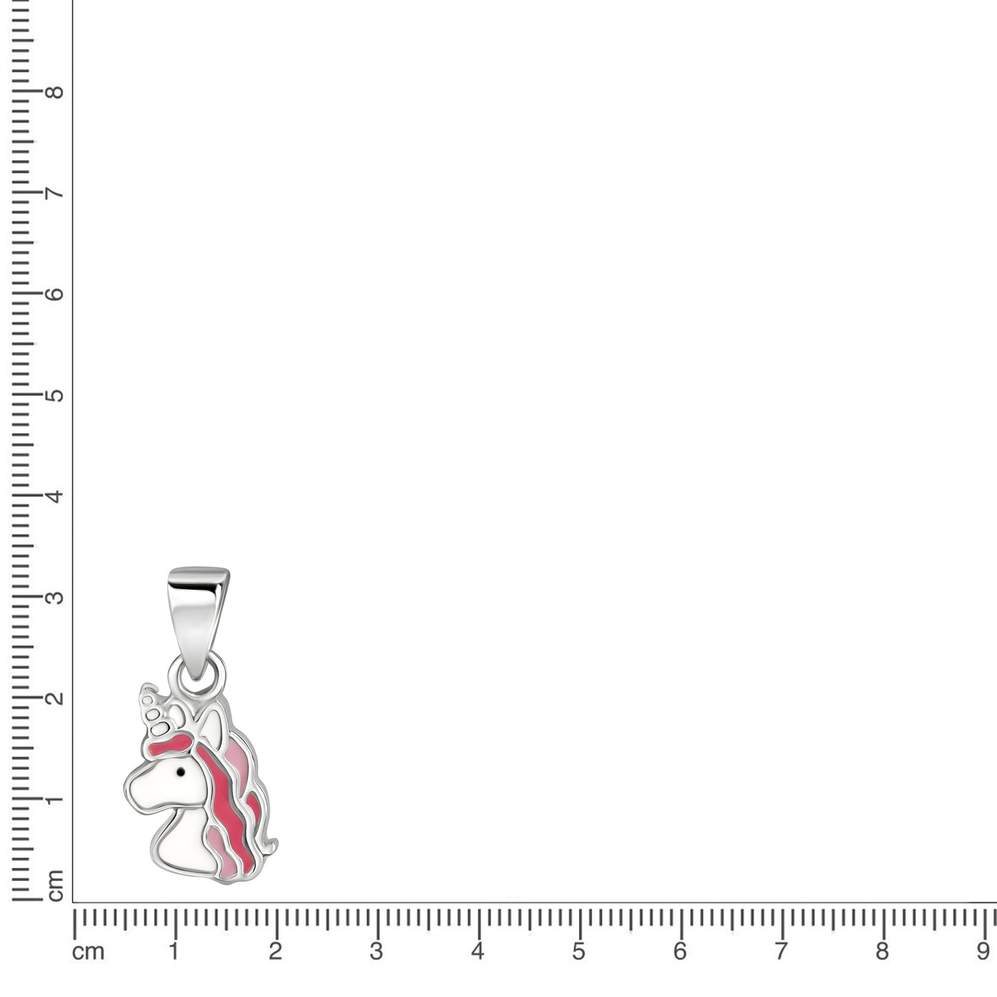 Anhänger 925/- Sterling Silber rhodiniert 1,6cm