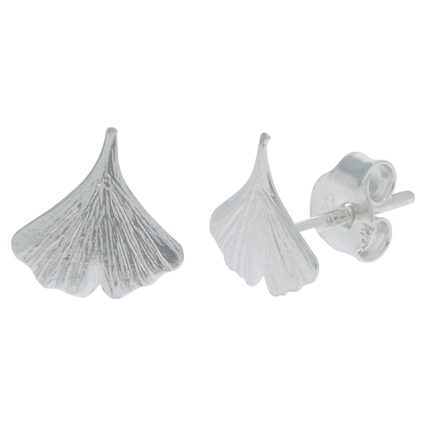 Ohrstecker 925/- Sterling Silber rhodiniert 0,9cm