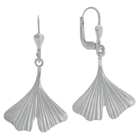 Ohrhänger 925/- Sterling Silber rhodiniert 3,7cm