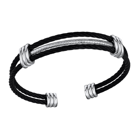 Armreif Fantasiekette Edelstahl 21cm