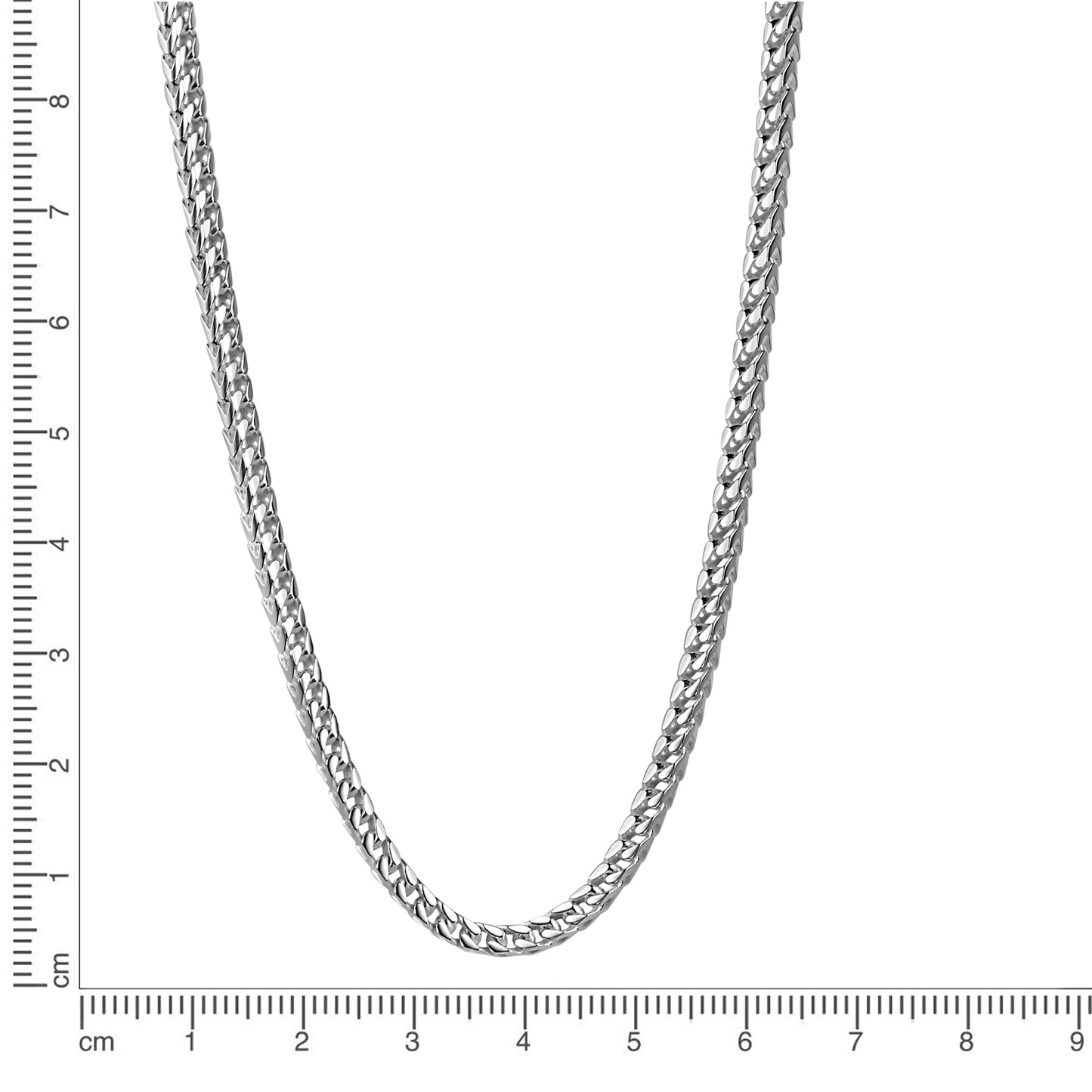 Kette Francokette 925/- Sterling Silber 60cm
