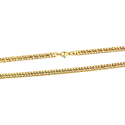 Kette Panzerkette 925/- Sterling Silber 55cm