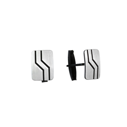Manschettenknöpfe 925/- Sterling Silber oxidiert 1,7cm