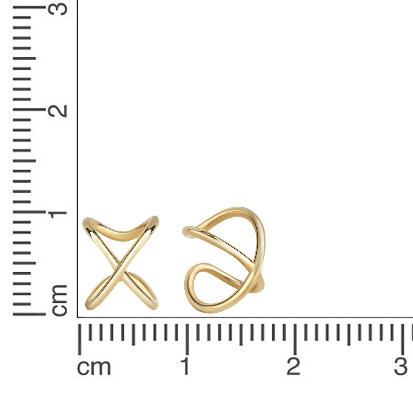 Ohrklemme 375/- Gold 1,0cm ohne