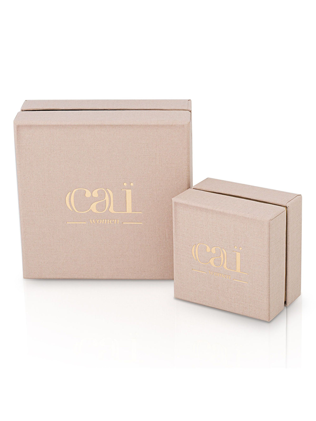 cai love Ring 925/- Sterling Silber vergoldet ohne Stein