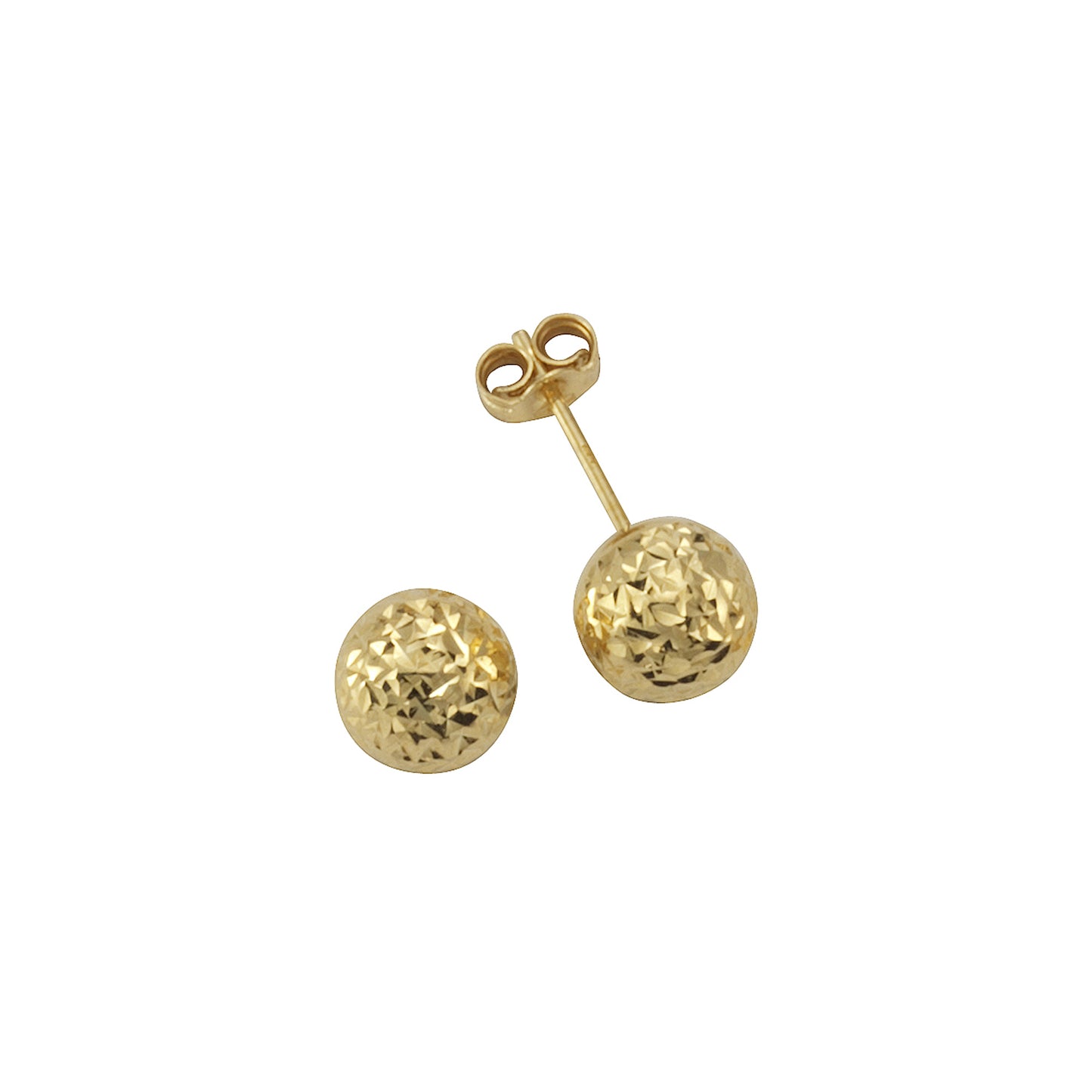 Ohrstecker 585/- Gold 1,6cm ohne