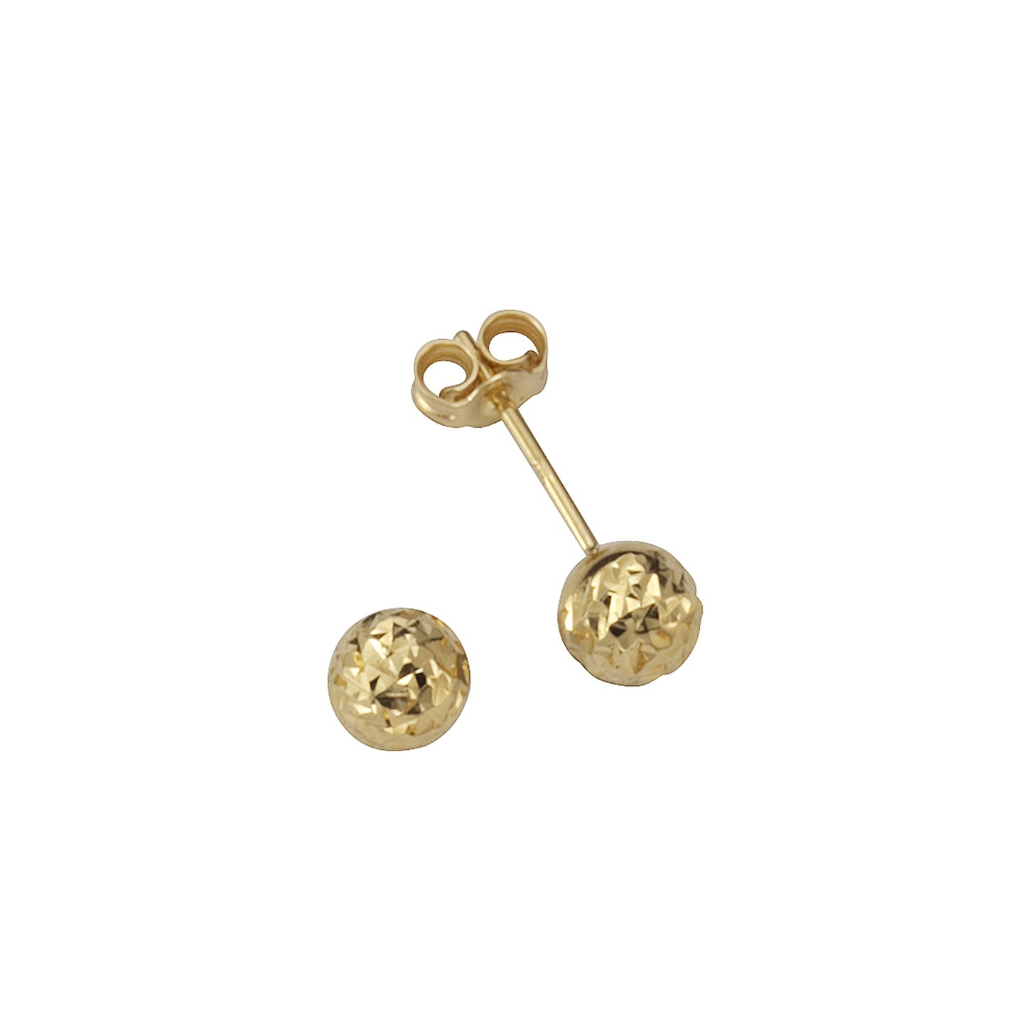 Ohrstecker 585/- Gold 1,5cm ohne