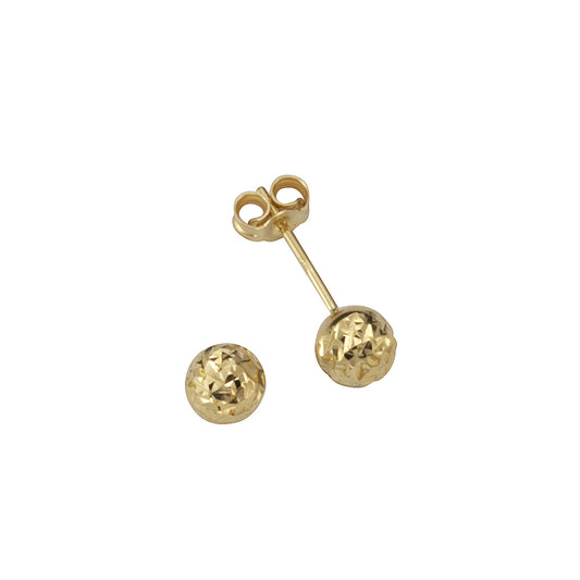 Ohrstecker 585/- Gold 1,5cm ohne