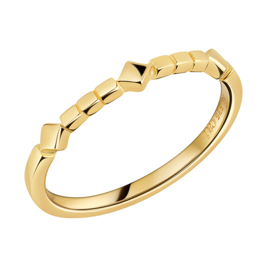 cai Ring 925/- Sterling Silber vergoldet ohne