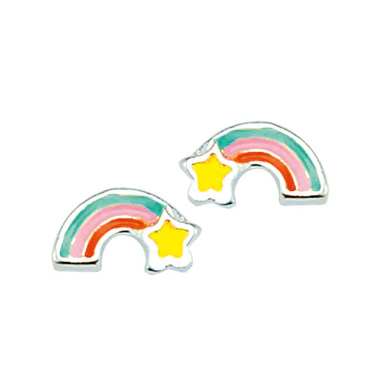 Ohrstecker 925/- Sterling Silber rhodiniert 0,50cm