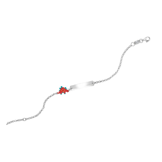 Armband Ankerkette 925/- Sterling Silber rhodiniert 14+3cm