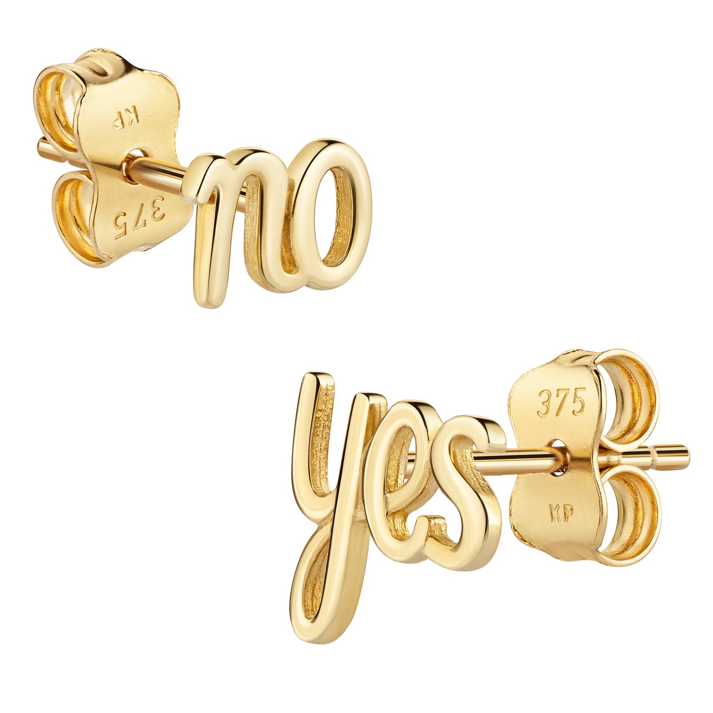 Ohrstecker 375/- Gold 1,2cm ohne