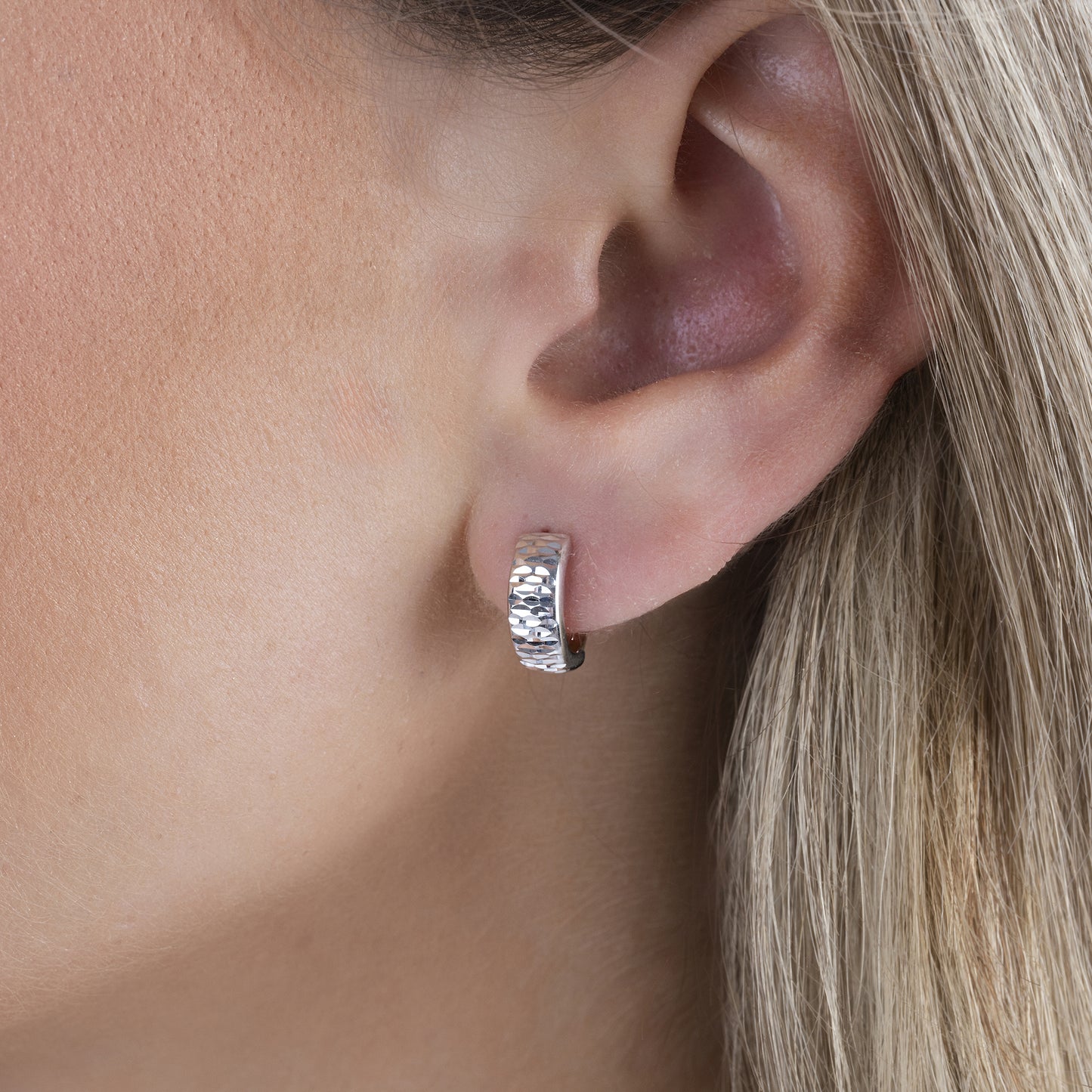 Creolen 585/- Gold 1,2cm ohne