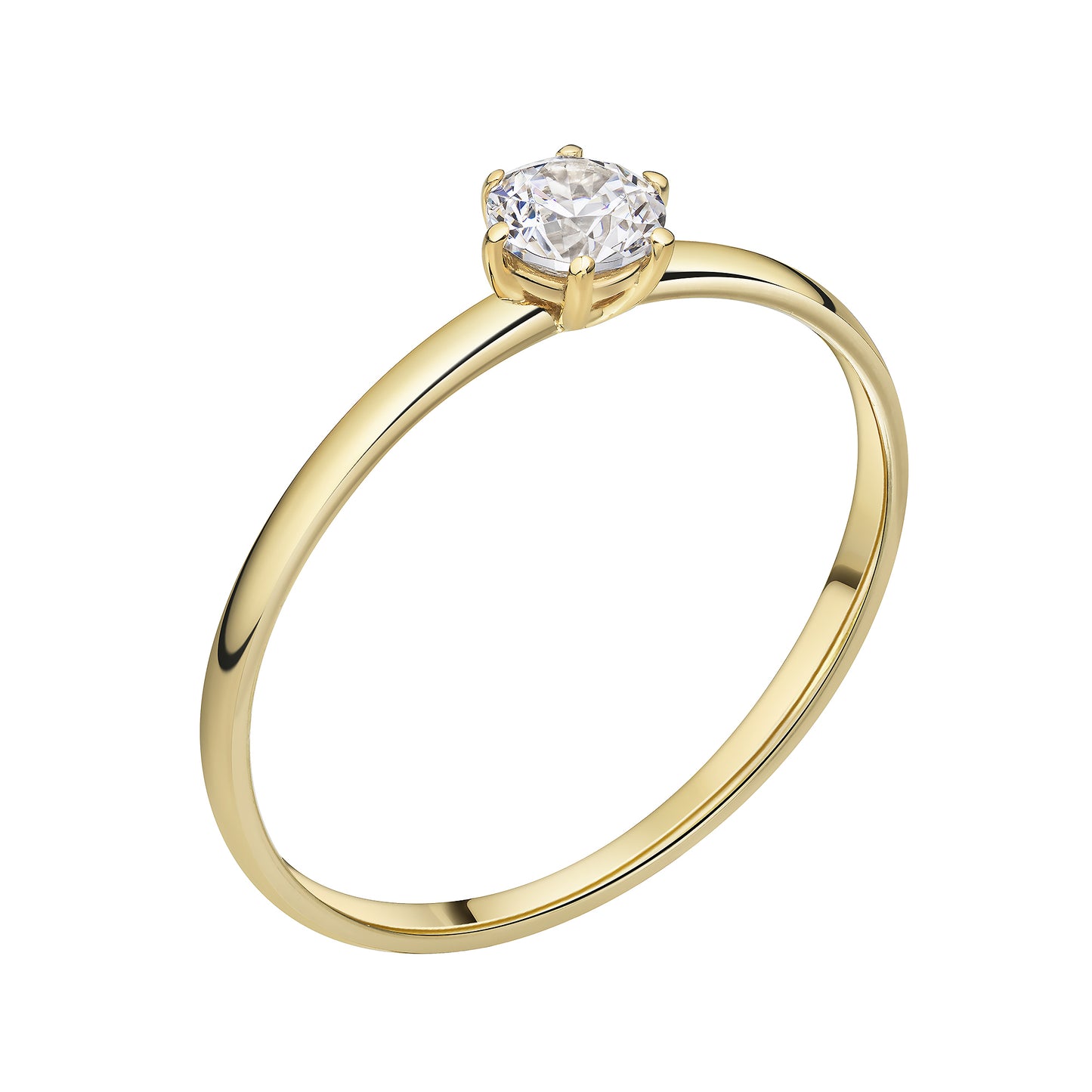 Ring 375/- Gold Zirkonia