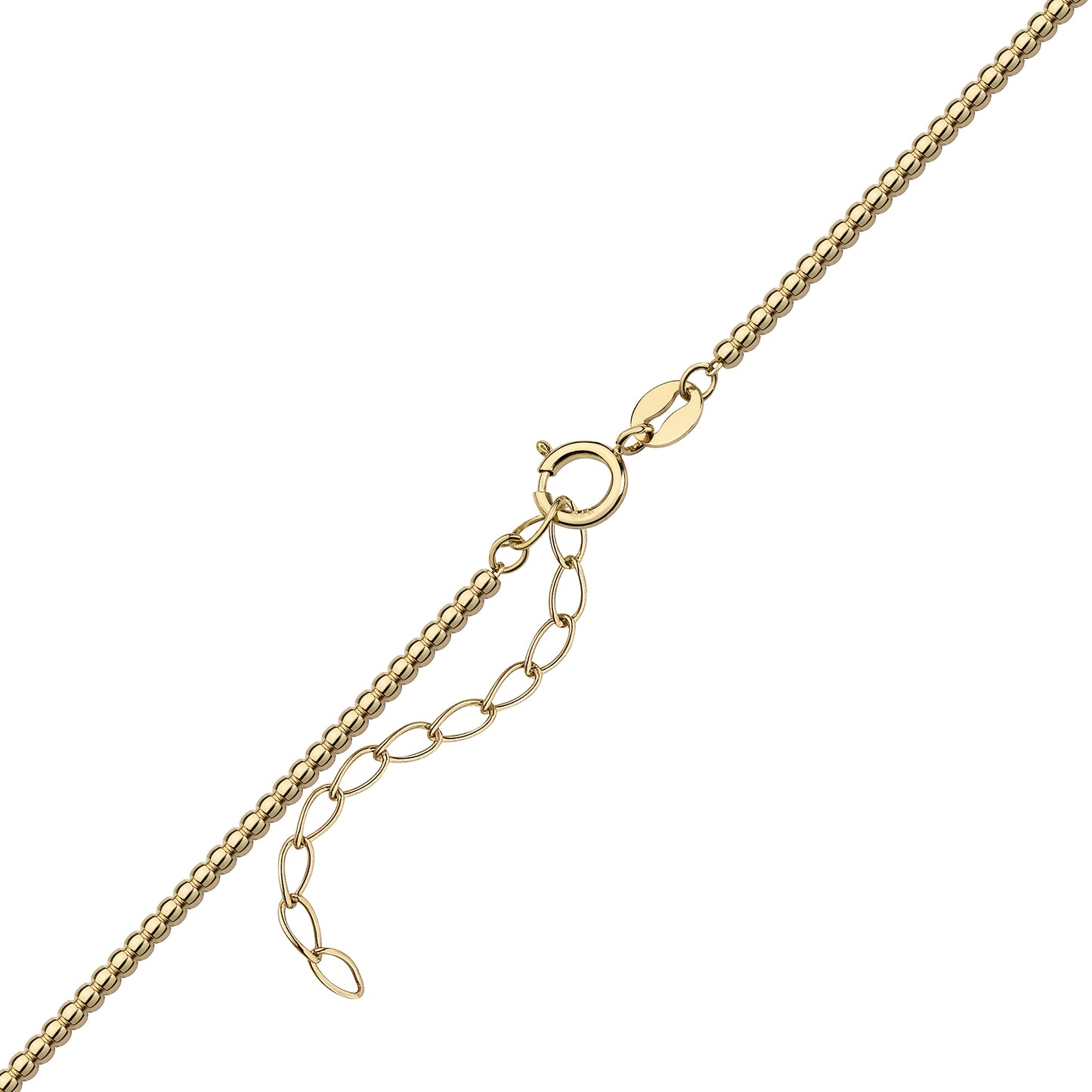 Collier 375 Gelbgold Fantasiekette 375/- Gold 42cm