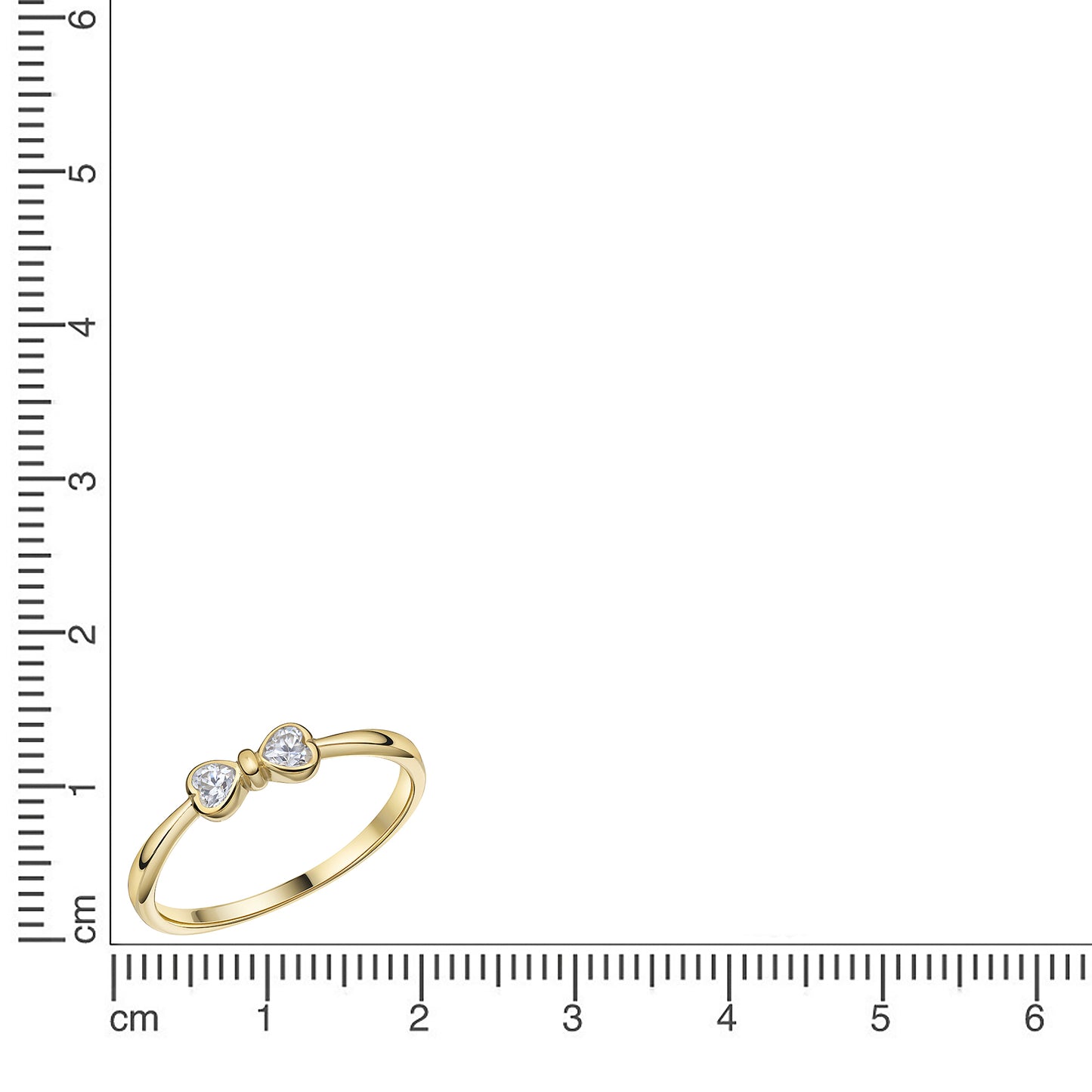 Ring 375 Gelbgold Zirkonia 375/- Gold Zirkonia