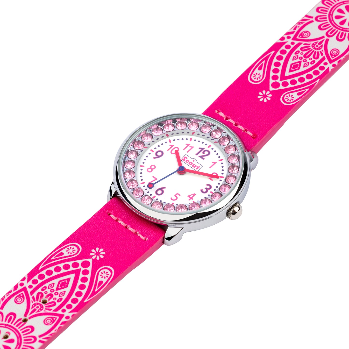 Kinderuhr Edelstahl 20,0cm Glas