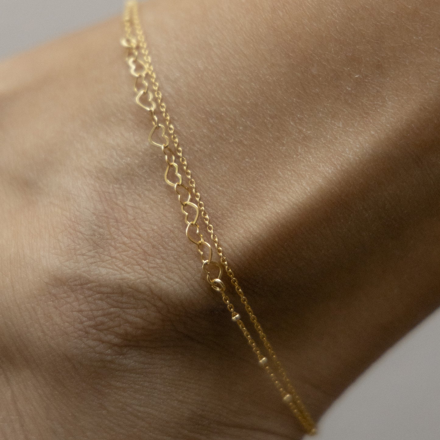 cai Fußkette Ankerkette 925/- Sterling Silber vergoldet 25,0cm ohne