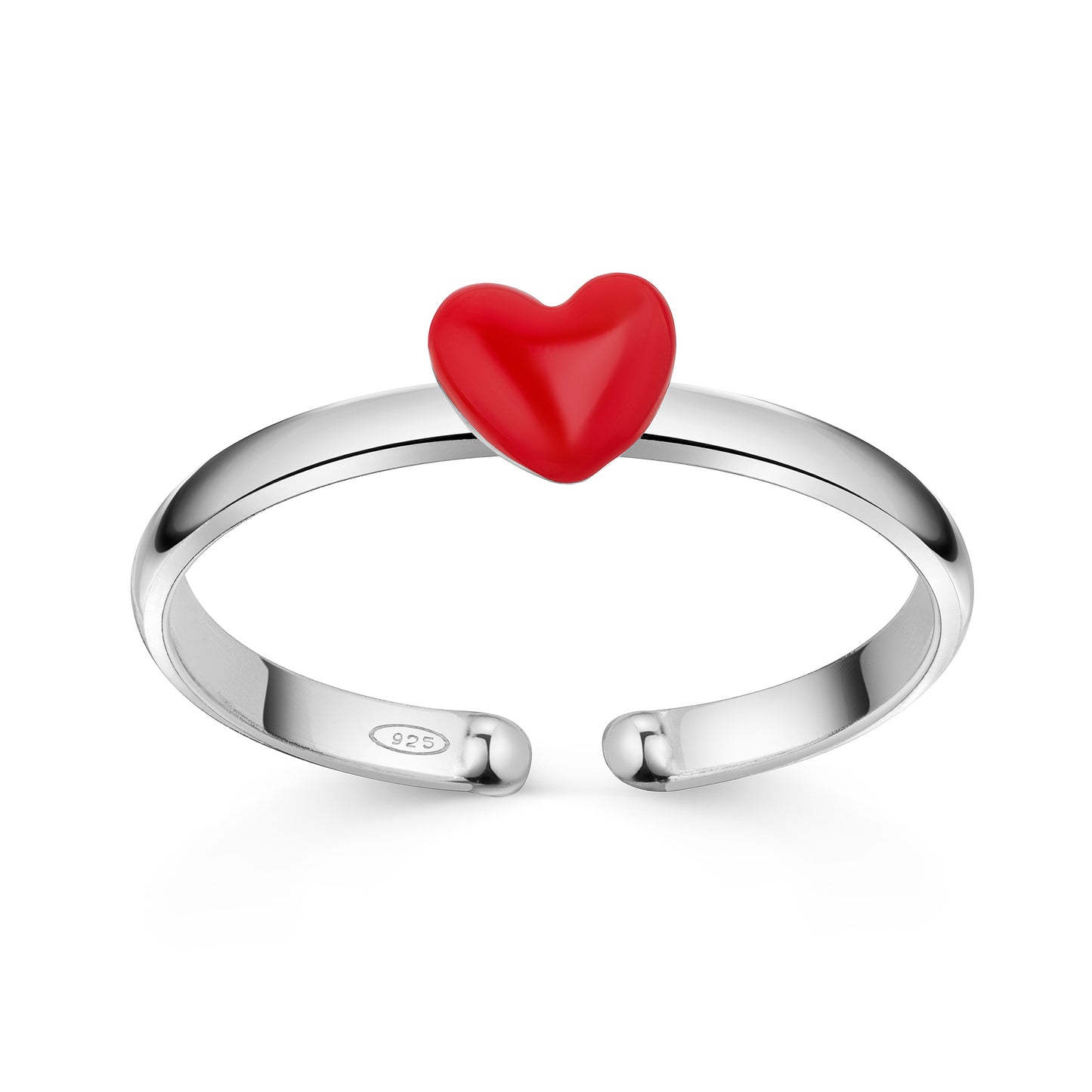 Ring 925/- Sterling Silber rhodiniert 1,60cm