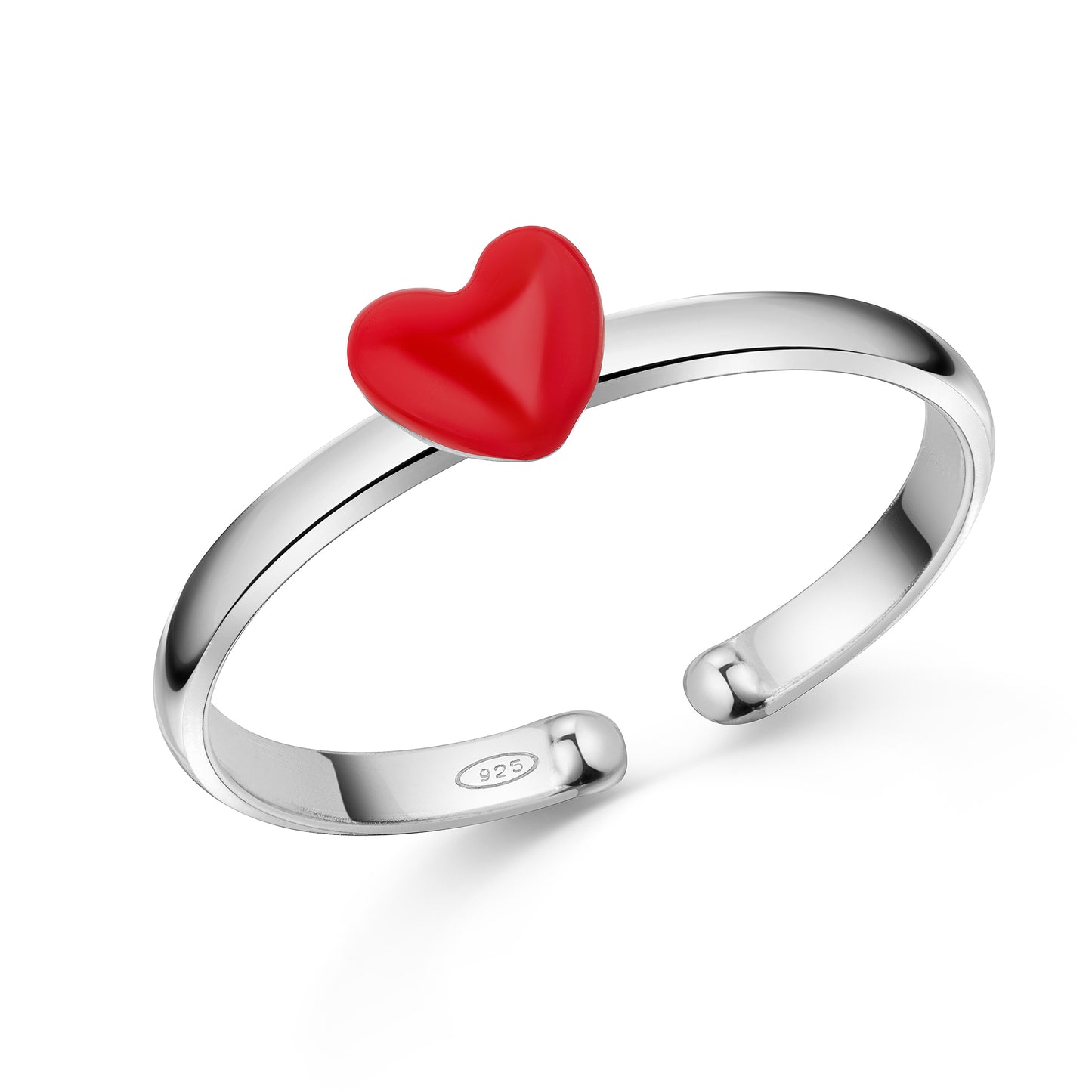 Ring 925/- Sterling Silber rhodiniert 1,60cm