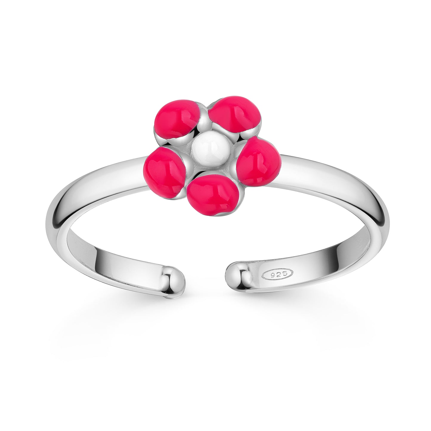 Ring 925/- Sterling Silber rhodiniert 1,60cm