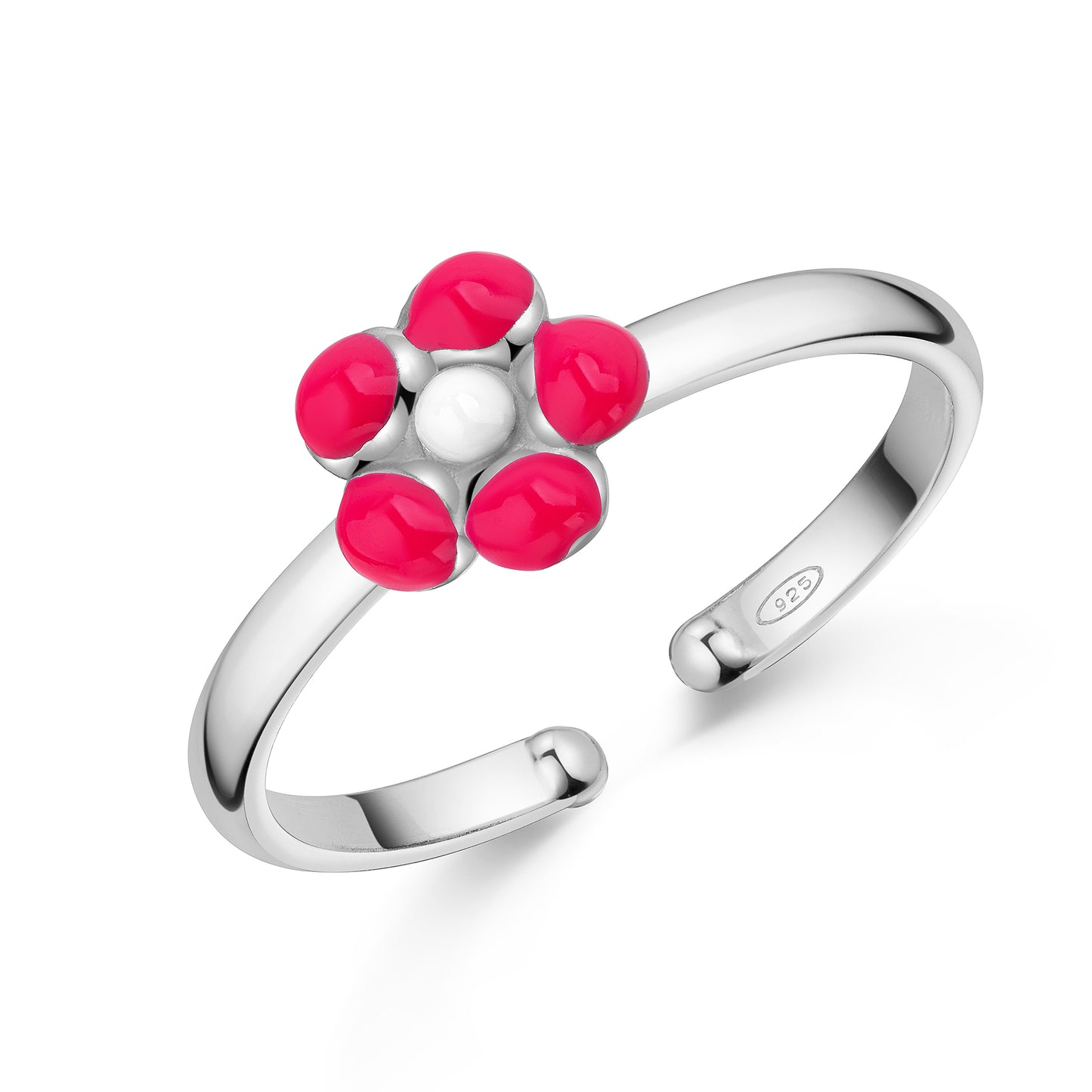 Ring 925/- Sterling Silber rhodiniert 1,60cm