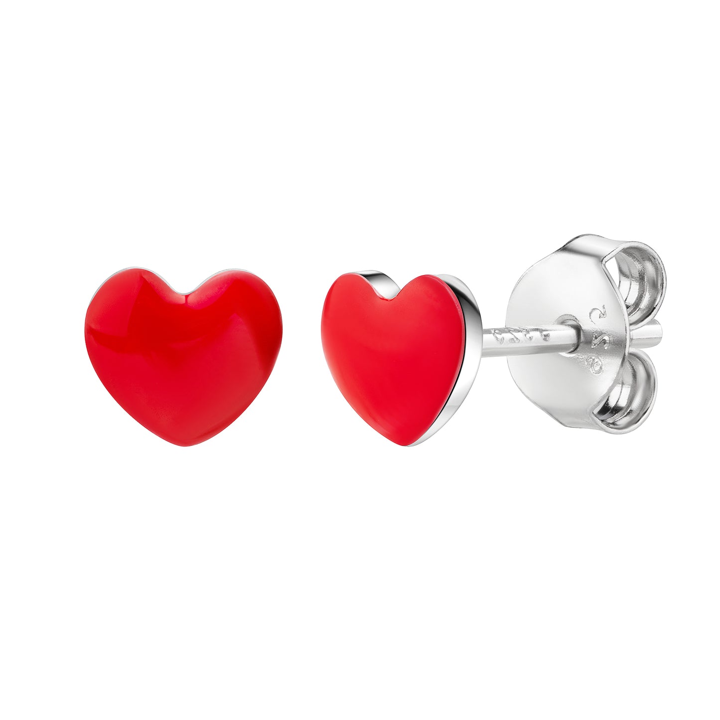 Ohrstecker 925/- Sterling Silber rhodiniert 0,40cm