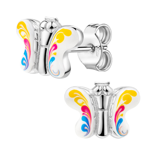 Ohrstecker 925/- Sterling Silber rhodiniert 0,50cm