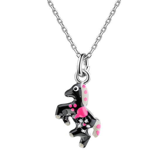 Anhänger mit Kette Ankerkette 925/- Sterling Silber rhodiniert 38,0cm
