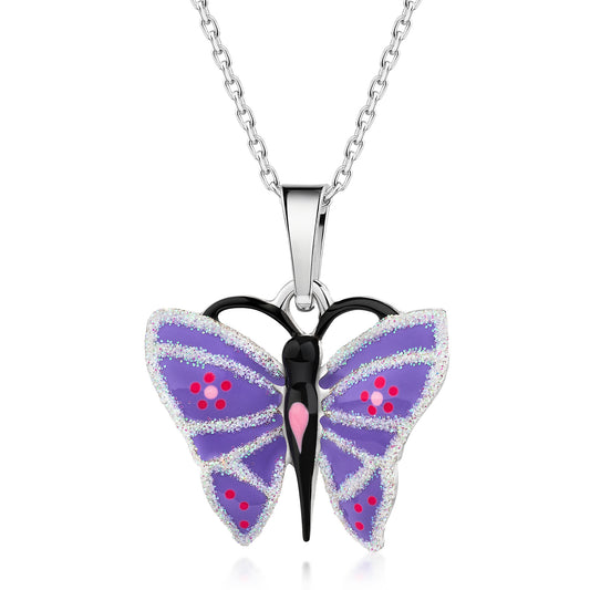 Anhänger mit Kette Ankerkette 925/- Sterling Silber rhodiniert 35+4cm