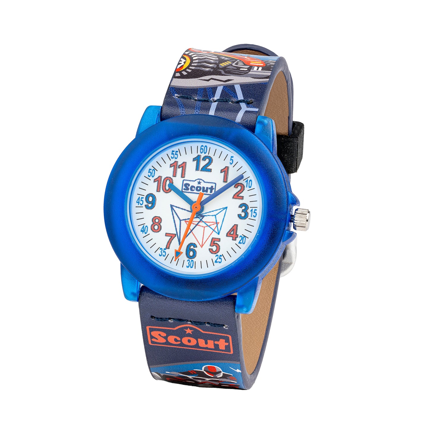 Kinderuhr Polycarbonat 20,0cm