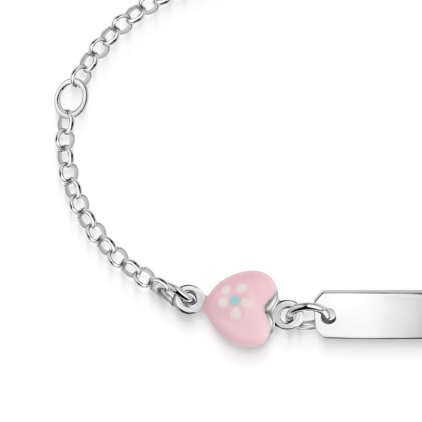 Armband Ankerkette 925/- Sterling Silber rhodiniert 14+3cm