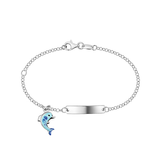 Armband Ankerkette 925/- Sterling Silber rhodiniert 14+3cm