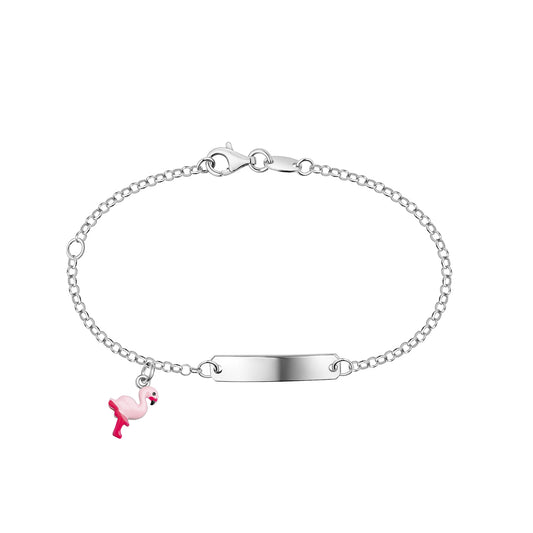 Armband Ankerkette 925/- Sterling Silber rhodiniert 14+3cm