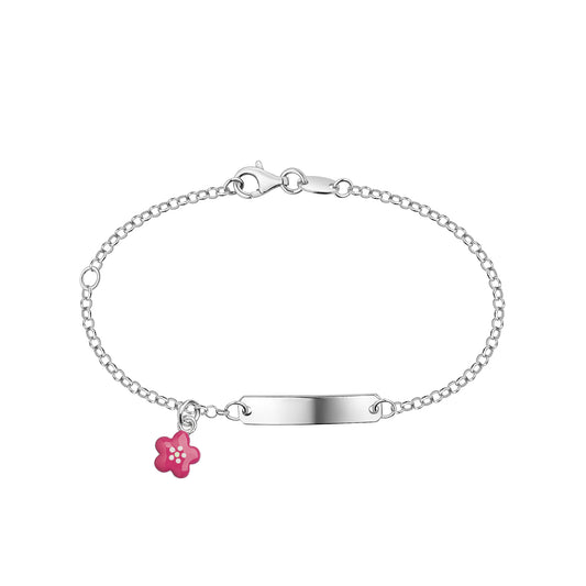 Armband Ankerkette 925/- Sterling Silber rhodiniert 14+3cm